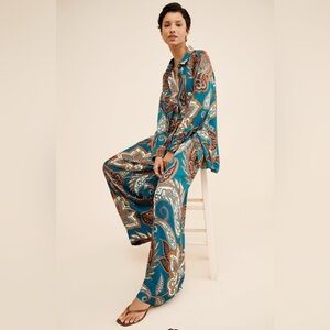 Farm Rio Leopard Paisley Pants
